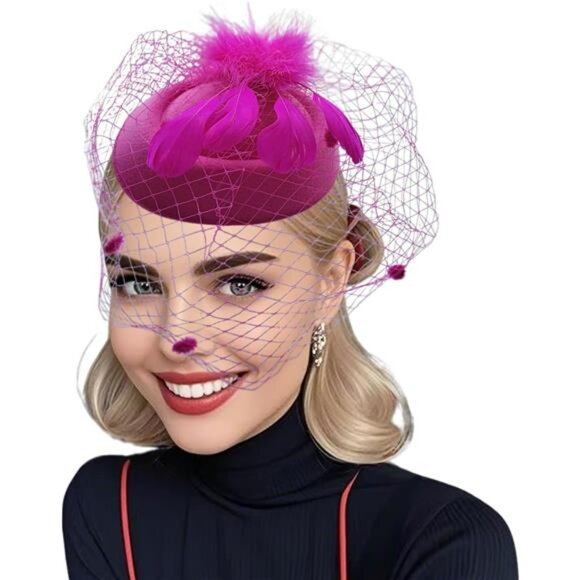 Accessories - Fascinator Hats for Women Pink